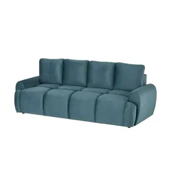 Bigsofa  Alba ¦ blau ¦ Maße (cm): B: 242 H: 93 T: 104.0