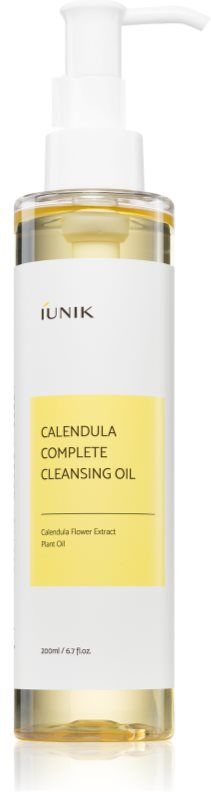 IUNIK Calendula Complete Cleansing Oil Öl zum Reinigen und Abschminken für empfindliche Haut 200 ml