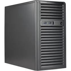 Supermicro SC731 i-404B - Tower - micro ATX 400 Watt, Server Barebone