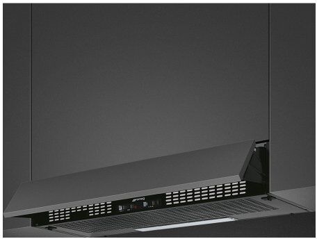 Cappa incasso Smeg KSEIR92NE2 UNIVERSALE semi integrata estraibile Ner