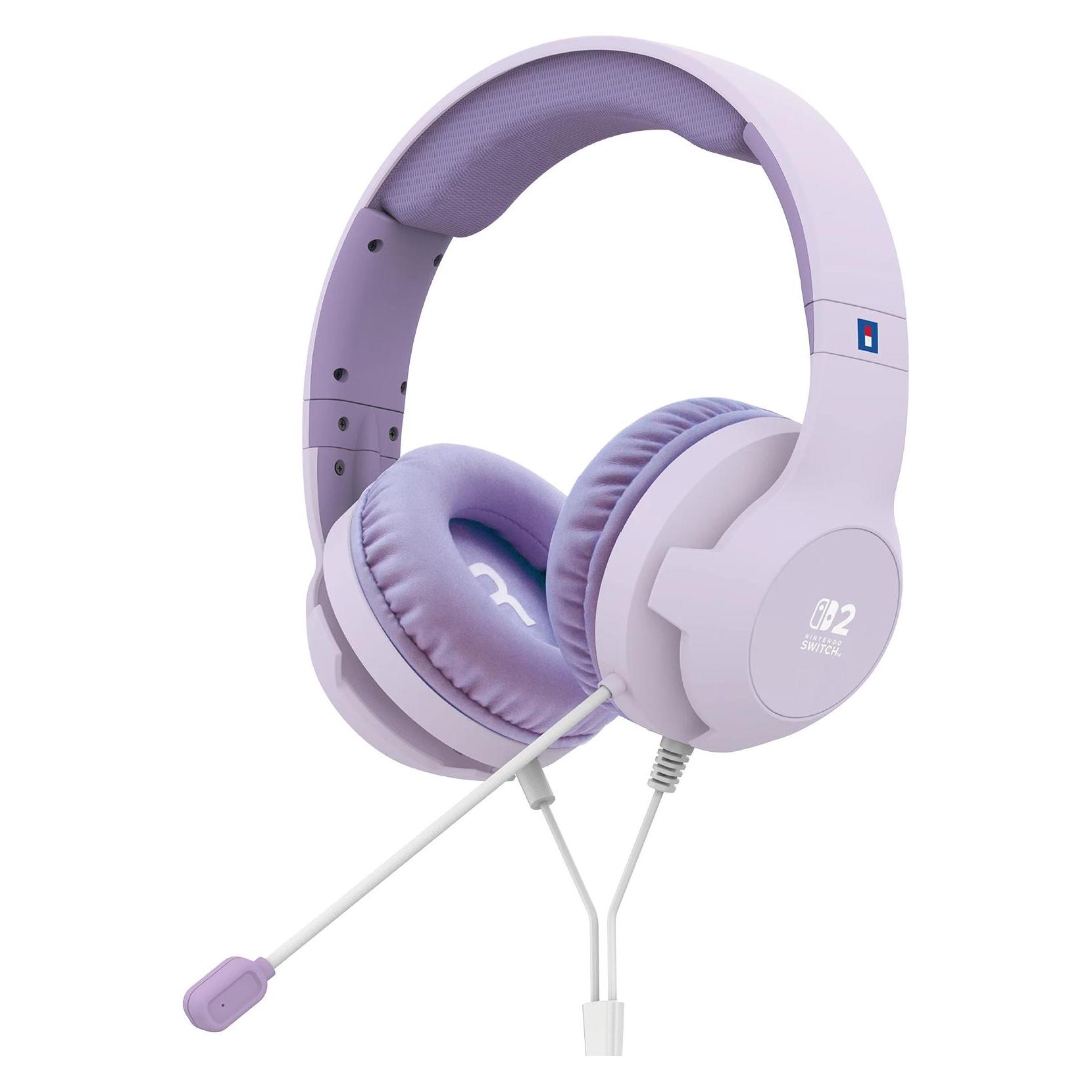 HORI SWITCH 2/SWITCH Cuffie Wired Gaming Cozy Lavander (Kabelgebunden) (ACCE1342)