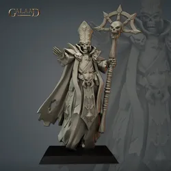 Bishop Skeleton Lich von Galaad Miniatures aus Skeletons Squad Prebuild and Modular