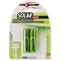 ANSMANN AA Solar NiMH Akku 800 mAh 2er Pack