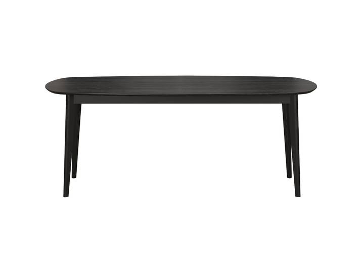 Esstisch Montecito Holzwerkstoff schwarz B 200 T 90 cm