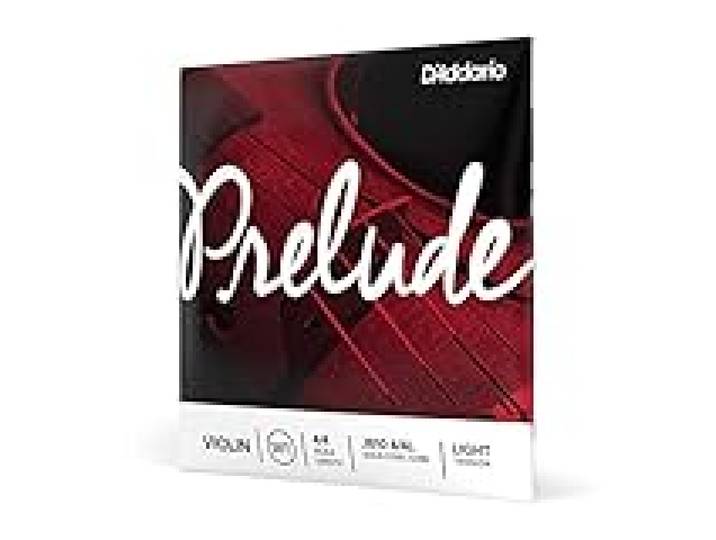 D'Addario Jeu de Cordes pour Violon Prelude, Taille 4/4, Tension Légère
