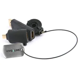 Vivolink Proadring1 (DP), Data + Video Adapter, Schwarz