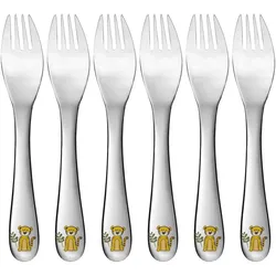 GRÄWE Kindergabel, 6-teilig, Edelstahl, Tiger