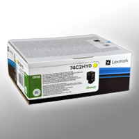 Lexmark Toner 74C2HY0 yellow