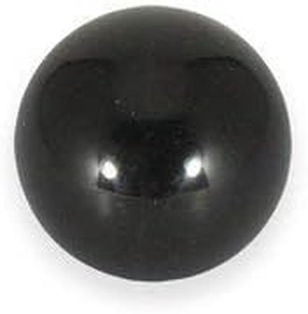 Gepolijste Zwarte Obsidiaan Kristallen Bol voor Aarding en Bescherming