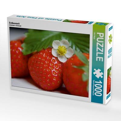 CALVENDO Puzzle Erdbeerzeit | 1000 Teile Lege-Größe 64x48cm Foto-Puzzle für glückliche Stunden