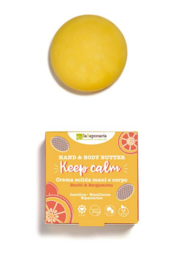 la saponaria Crema Solida Lenitiva Keep Calm