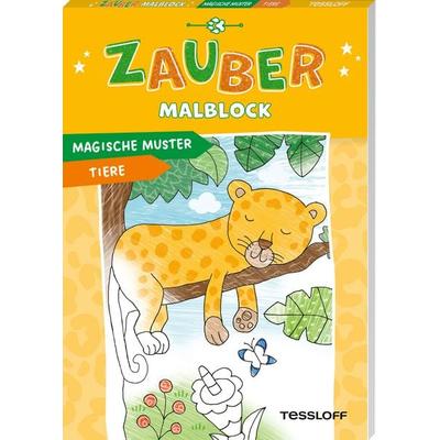 Zaubermalblock. Magische Muster. Tiere, Taschenbuch von Sandra Schmidt, Tessloff Verlag Ragnar Tessloff GmbH & Co. KG, 978-3-7886-4772-8