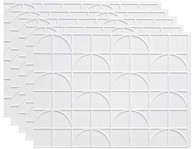 Fasade FASÄDE Crescent Decorative Vinyl Backsplash Panel