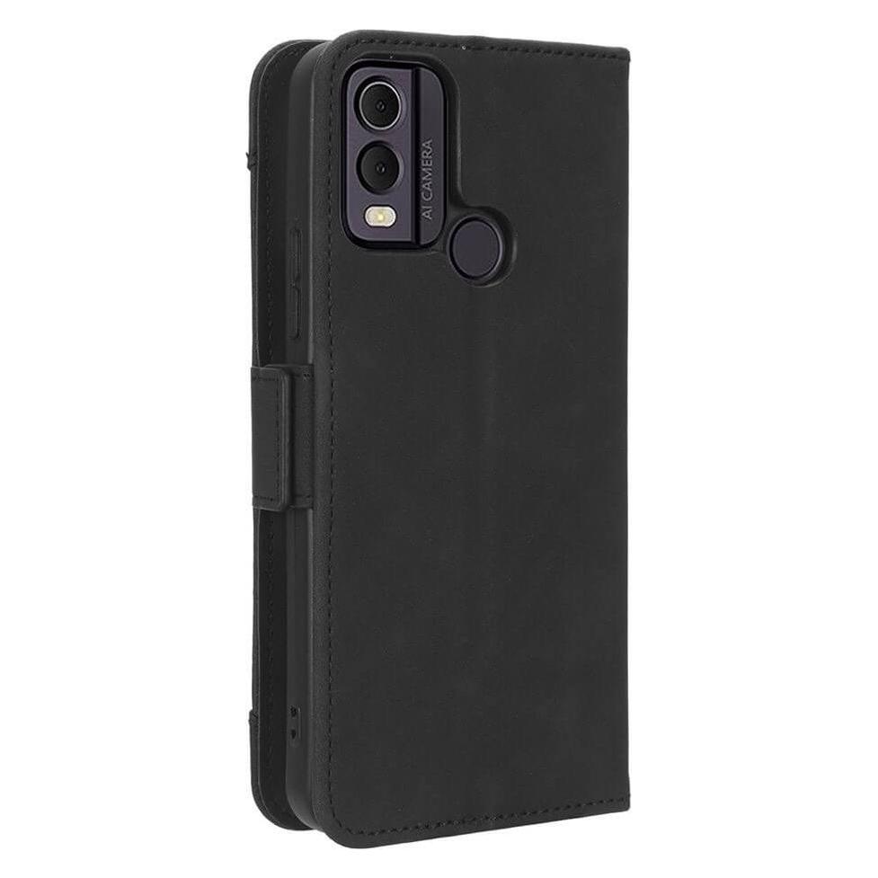 Cover-Discount Nokia C22 - Etui mit vielen Kartenfächer schwarz (Nokia C22) (660138252C)