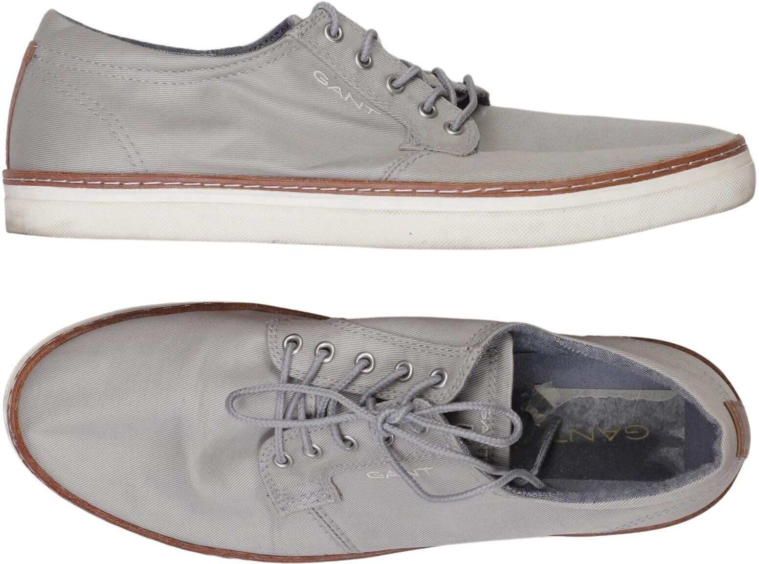 Gant Damen Halbschuh, Grau, Gr. EU 40, Leder - Second Hand