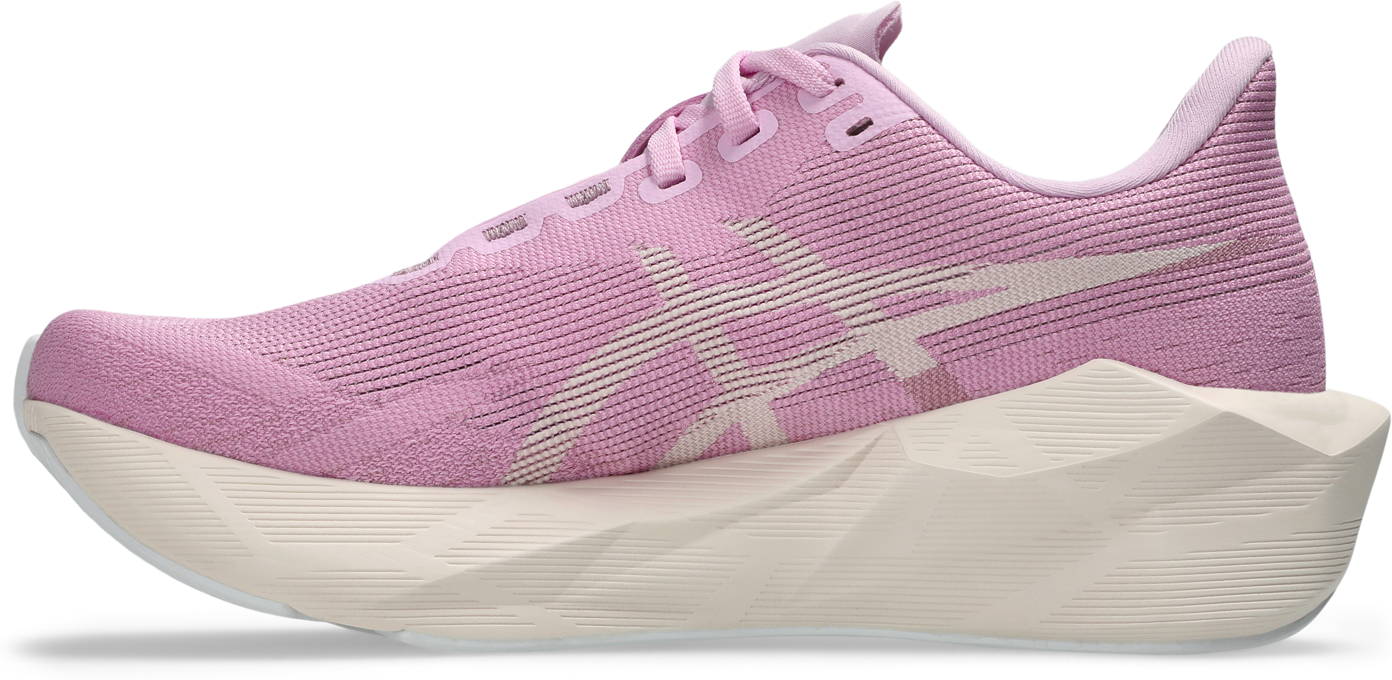 Laufschuh ASICS "NOVABLAST 6", Damen, Gr. 37,5, rosa (hazy lila, rose dust), Synthetik, Schuhe Laufschuh, für hervorragende Energierückgabe und mehr Traktion