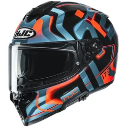 HJC i72 Tala Integralhelm - blau-orange - L (58/59)