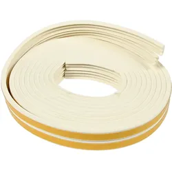 E-Profil Zugluft Dichtungsstreifen Weiss 2er-Set (3m x 9x4mm): Selbstklebend, langlebig & energiesparend – Perfekt gegen Kälte, Lärm & Staub!