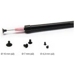 JBC Saugdüsen-Set, gebogen, für Vakuum-Pipette T260-A, Lötgerät Zubehör