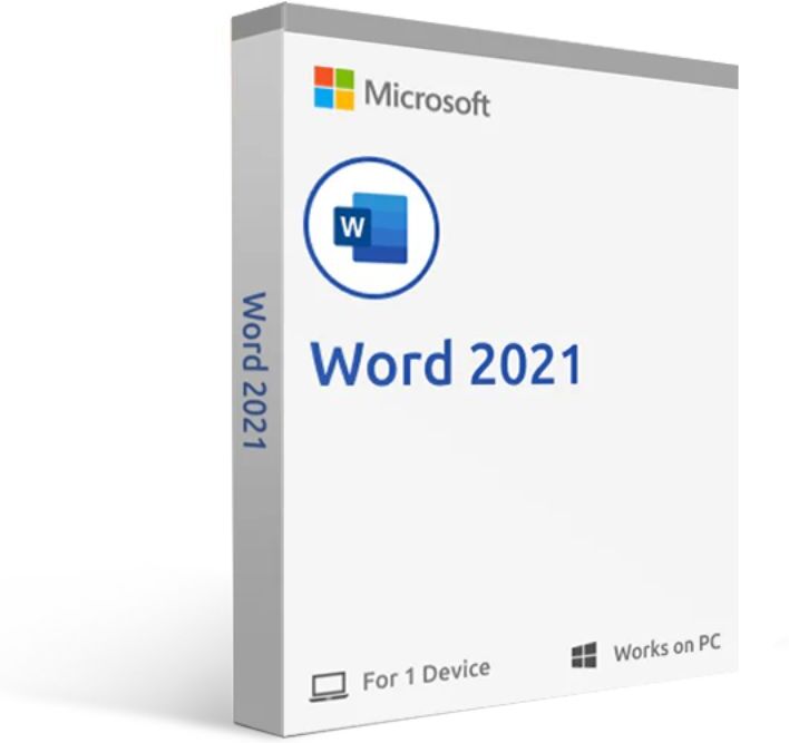 Microsoft Word 2021 - Lifetime Licence