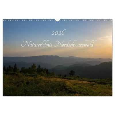 Naturerlebnis Nordschwarzwald (Wandkalender 2026 DIN A3 quer), CALVENDO Monatskalender