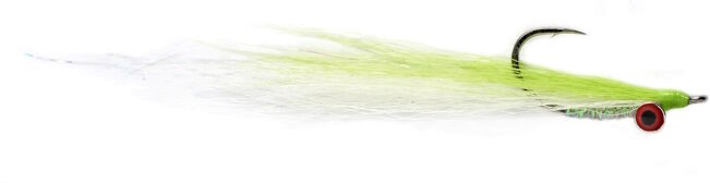 Fulling Mill Salty Clouser Chartreuse 2