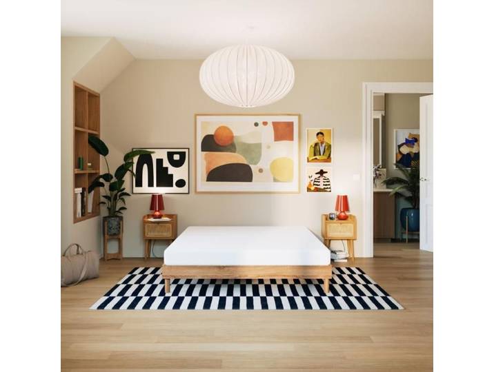 SLOME Matelas mousse Essentiel 2P 160x200 cm