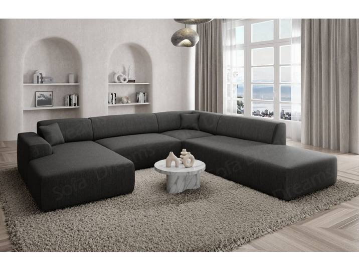Couchlandschaft Mallorca Lounge U-Form in Stoff
