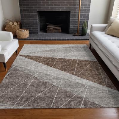 Addison Rugs Machine Washable Indoor/ Outdoor Chantille Modern Prism Rug