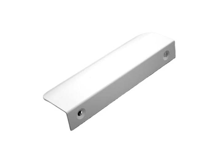 KRXSOBNV Versteckte Schränke， Weiße Schubladengriffe, lange Zuggriffe, Küchenschrank(Arc 1200mm)