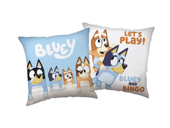 Bluey sierkussen Let's Play 40x40 cm