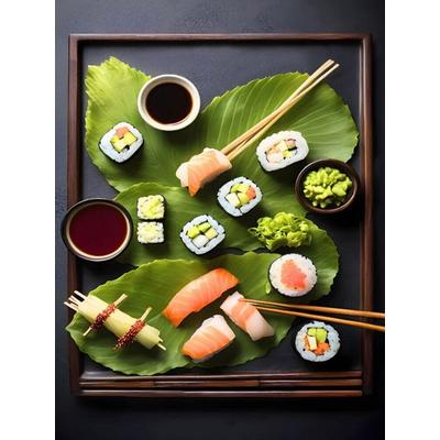 CALVENDO Puzzle Sushi - Tradition trifft Kunst | 1000 Teile Lege-Größe 64x48cm Foto-Puzzle für glückliche Stunden, Sonstige von , Calvendo Puzzle