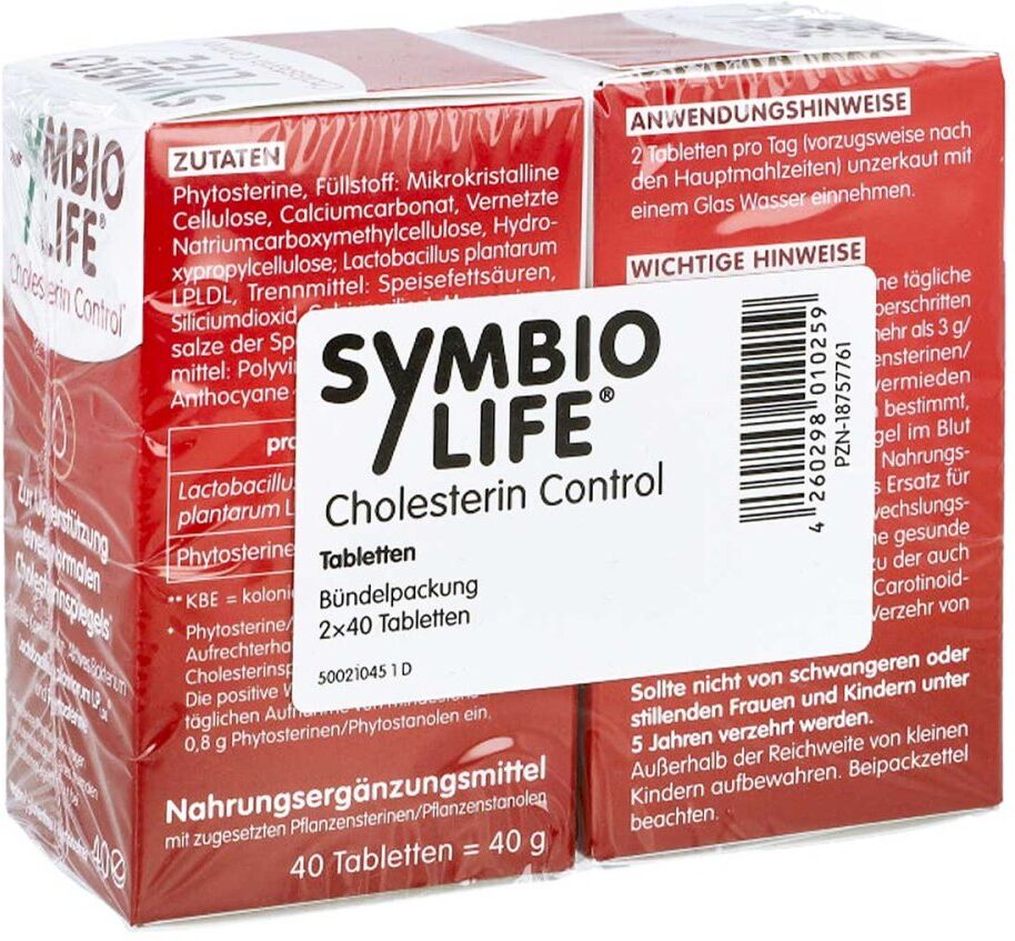 Symbiolife Cholesterin Control mit Phytosterine