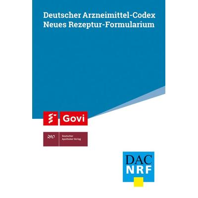 Deutscher Arzneimittel-Codex® / Neues Rezeptur-Formularium® (DAC/NRF) – DVD-ROM-Version, Set von , Avoxa - Mediengruppe Deutscher Apotheker GmbH,
