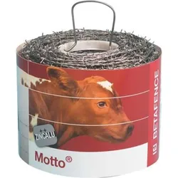 Motto, Draht, Stahlstacheldraht-Motto- Zincalu 50 m (50 m)