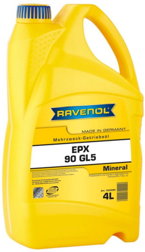 Getriebeöl RAVENOL 1223202 EPX SAE 90 GL-5 4L