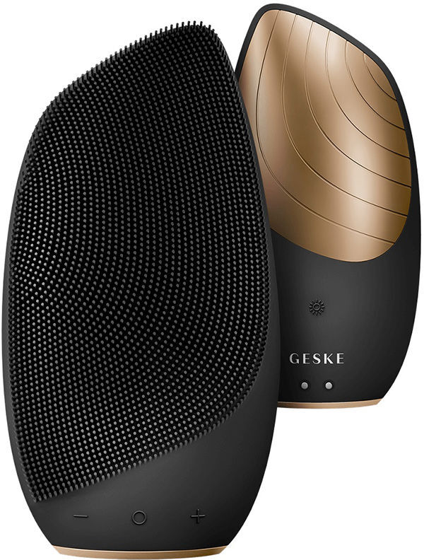 Geske Smart App Guided Brosse faciale sonique 6 en 1 #noir