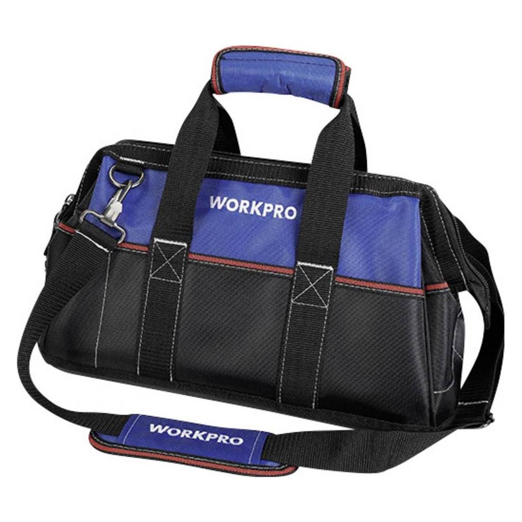 Workpro WP209010 Werkzeugset Heimwerker, Universal in Tasche 156teilig (156 Teile) (WP209010)