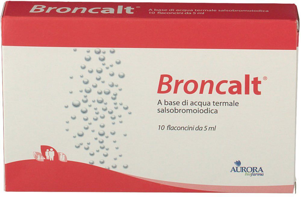 AURORA BIOFARMA Srl Aurora Biofarma, Broncalt Strip, 10 Flaconcini