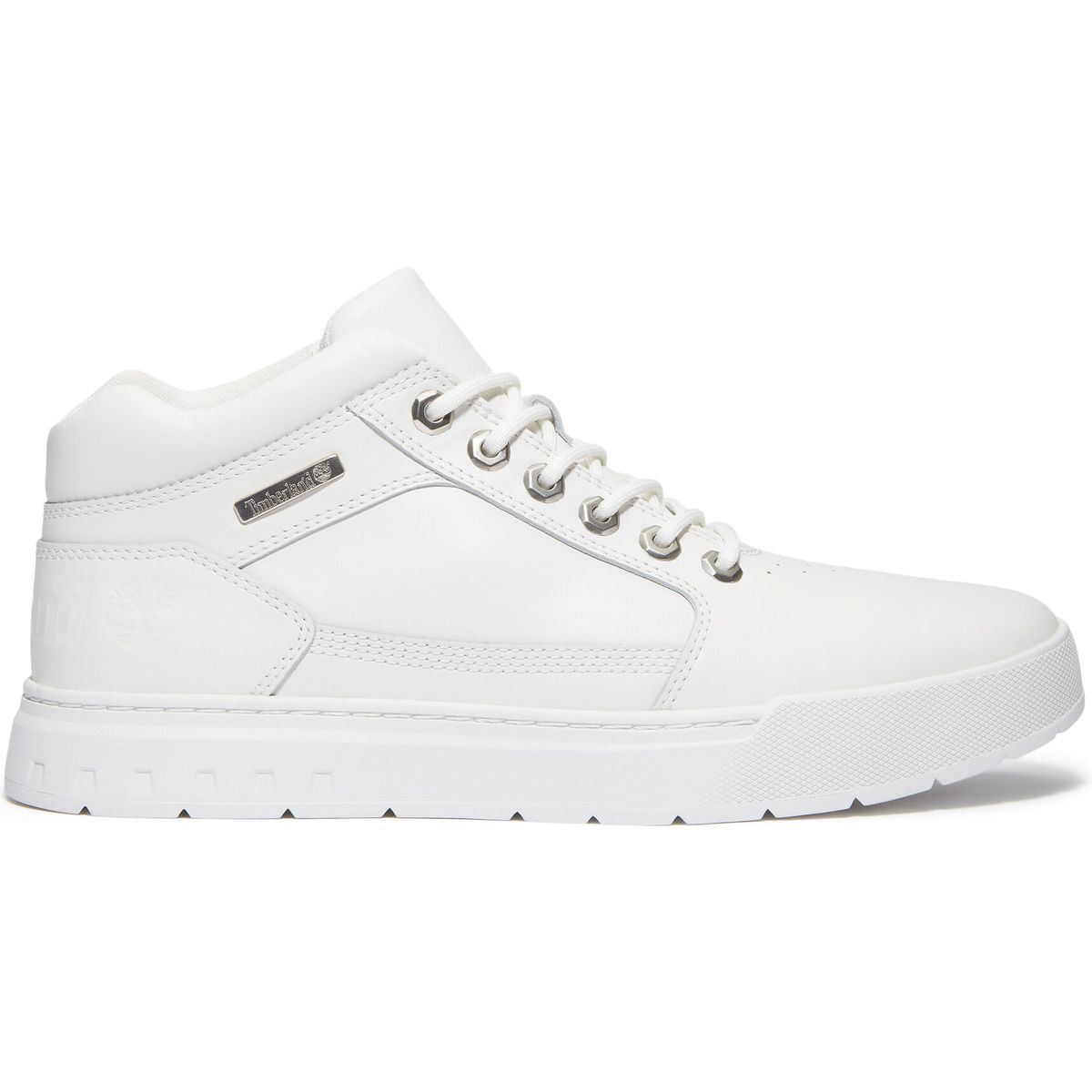 Timberland Mens Mid Lace UP Sneaker whi full grain 10 TB0A6GD3EM21-10