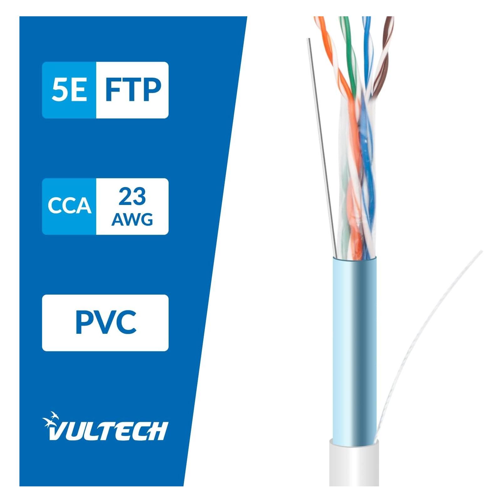 Vultech SC13102-305 Netzwerkkabel Grau 305 m Cat5e F/UTP (FTP) (CAT5e, 305 m) (SC13102-305)