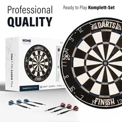 HOME DELUXE Dartscheibe Modern ohne Surround GOOD DARTS