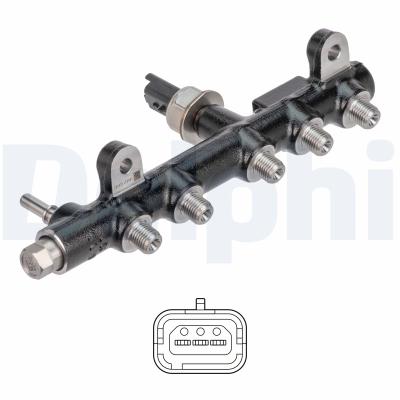 DELPHI Verteilerrohr, Kraftstoff 28285170-12B1 für Ford DS