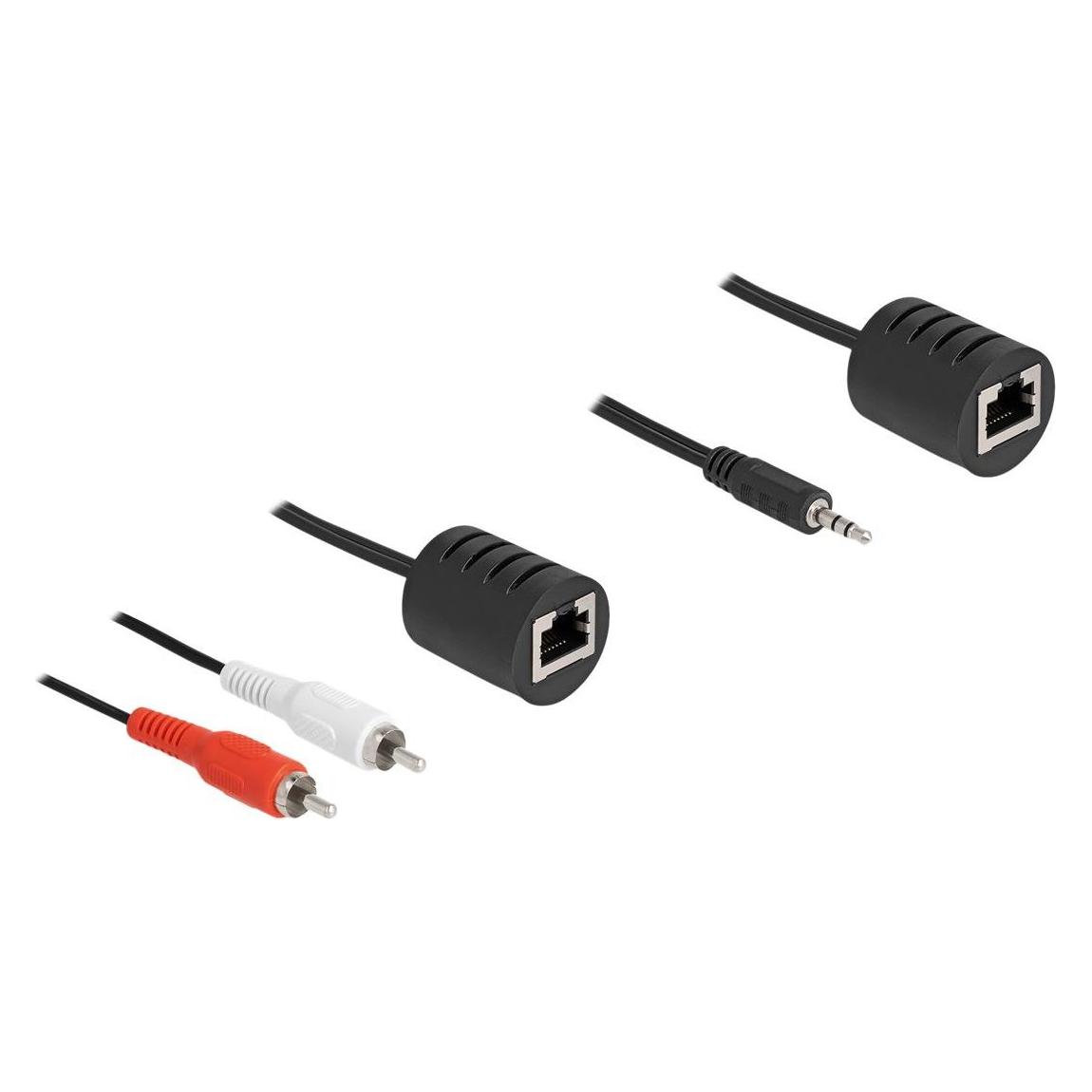Delock Stereo Audio Extender RJ45 Bu zu 3,5 mm Kli (87859)