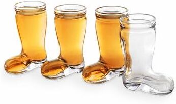 Final Touch Set of 4 Das Boot Shot Glasses - 1.5 oz