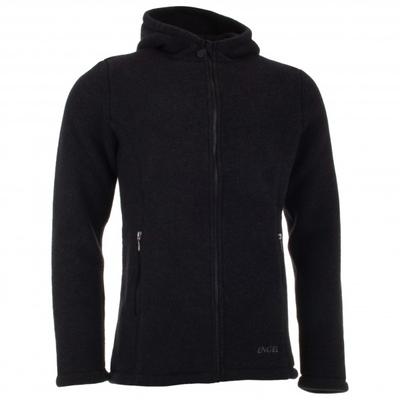 Engel - Jacke mit Kapuze - Wolljacke Gr 50/52 schwarz