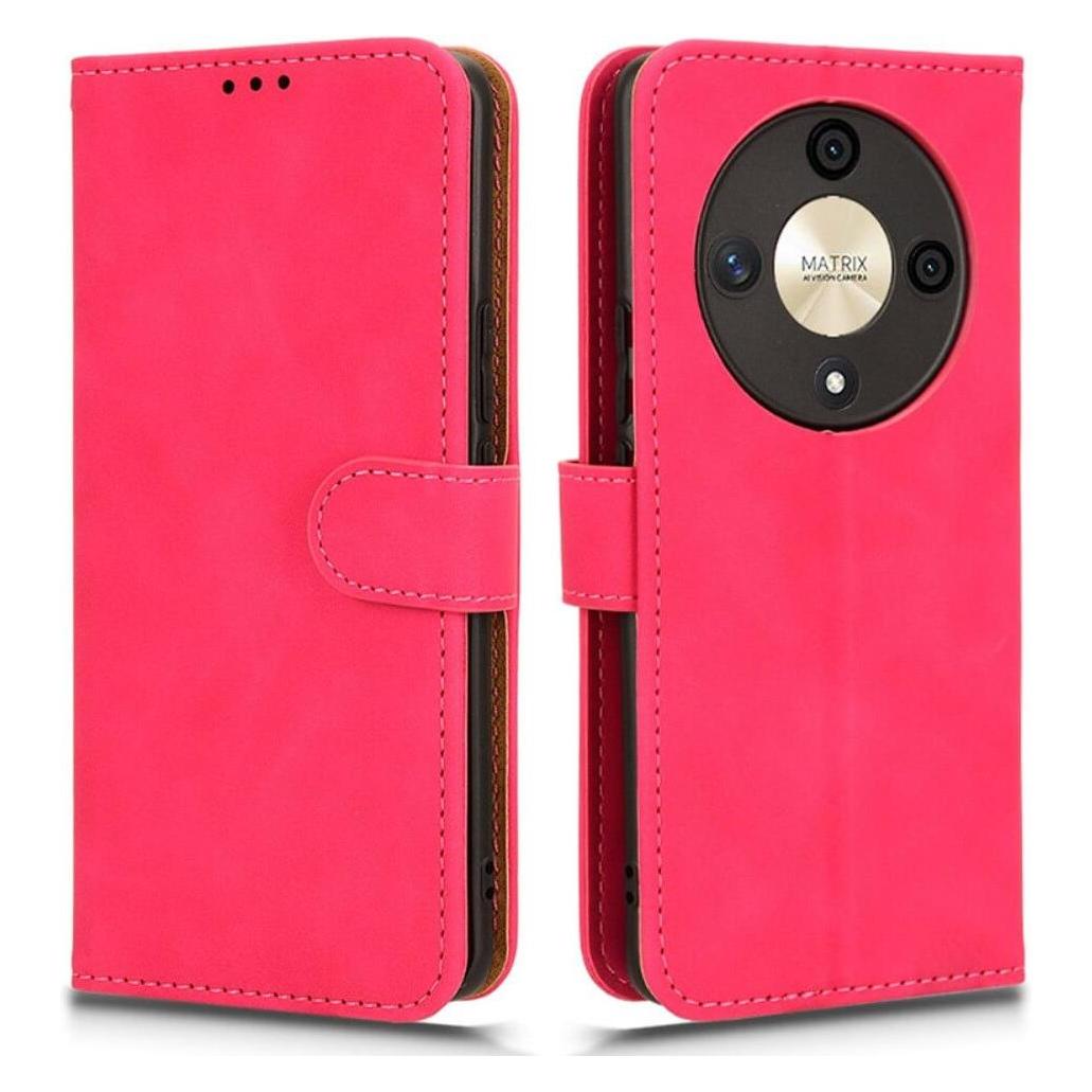 Cover-Discount Honor Magic6 Lite - Leder Etui Hülle pink (Honor Magic6 Lite) (660167433D)