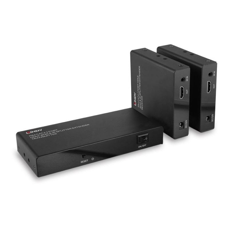 Lindy 70m 2 Port Cat.6 HDMI 4K60 Splitter Extender