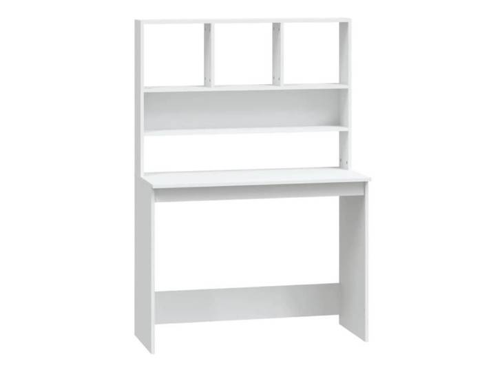Bureau - GOTOTOP - M3275 - Bois d'ingénierie - 102x45x148 cm - Blanc