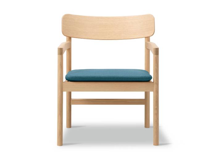 Fredericia Furniture Post fauteuil lounge Vidar 733-chêne huilé clair